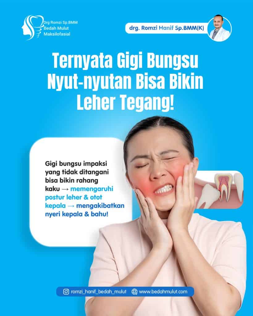 Apakah Anda sering merasa nyeri di rahang belakang, sakit kepala sebelah, atau bahkan leher terasa kaku tanpa sebab yang jelas?