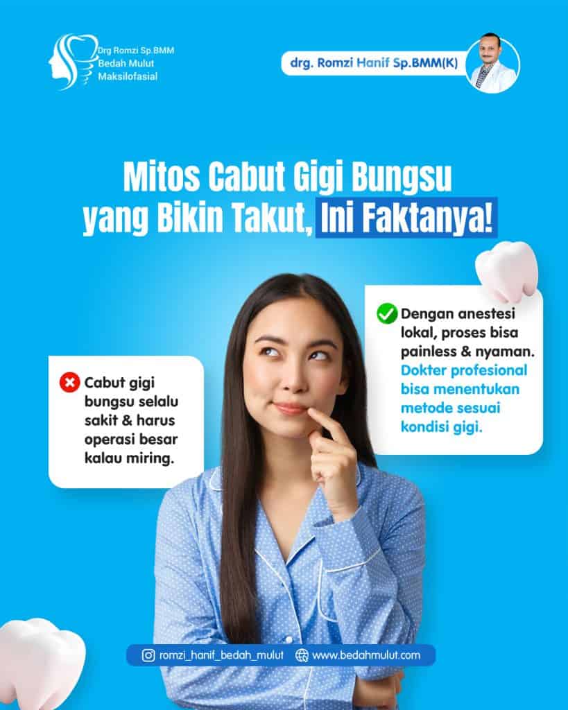 Pertanyaan ini mungkin paling sering saya dengar dari pasien yang datang dengan wajah tegang tapi senyum kaku.