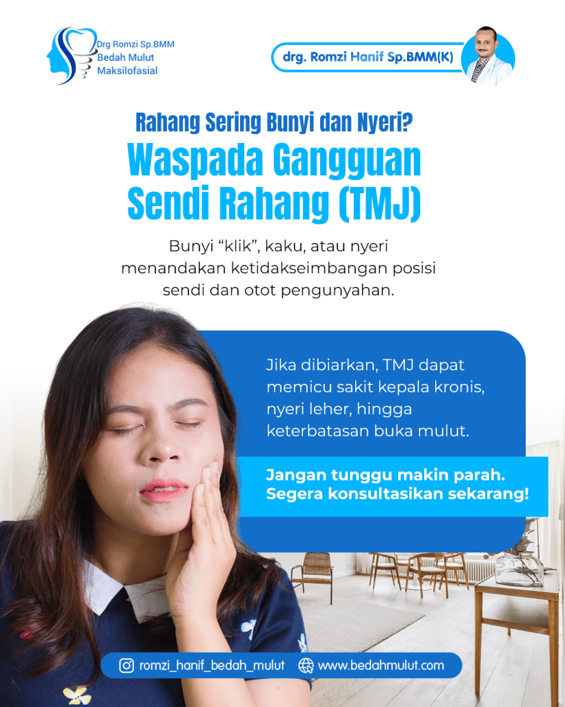 Rahang Sering Bunyi "Klik" dan Nyeri? Waspada Gangguan Sendi Rahang (TMJ)