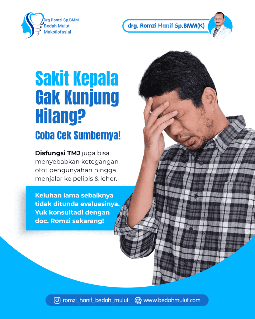 Sakit Kepala Gak Kunjung Hilang? Coba Cek dari Mulut Anda!