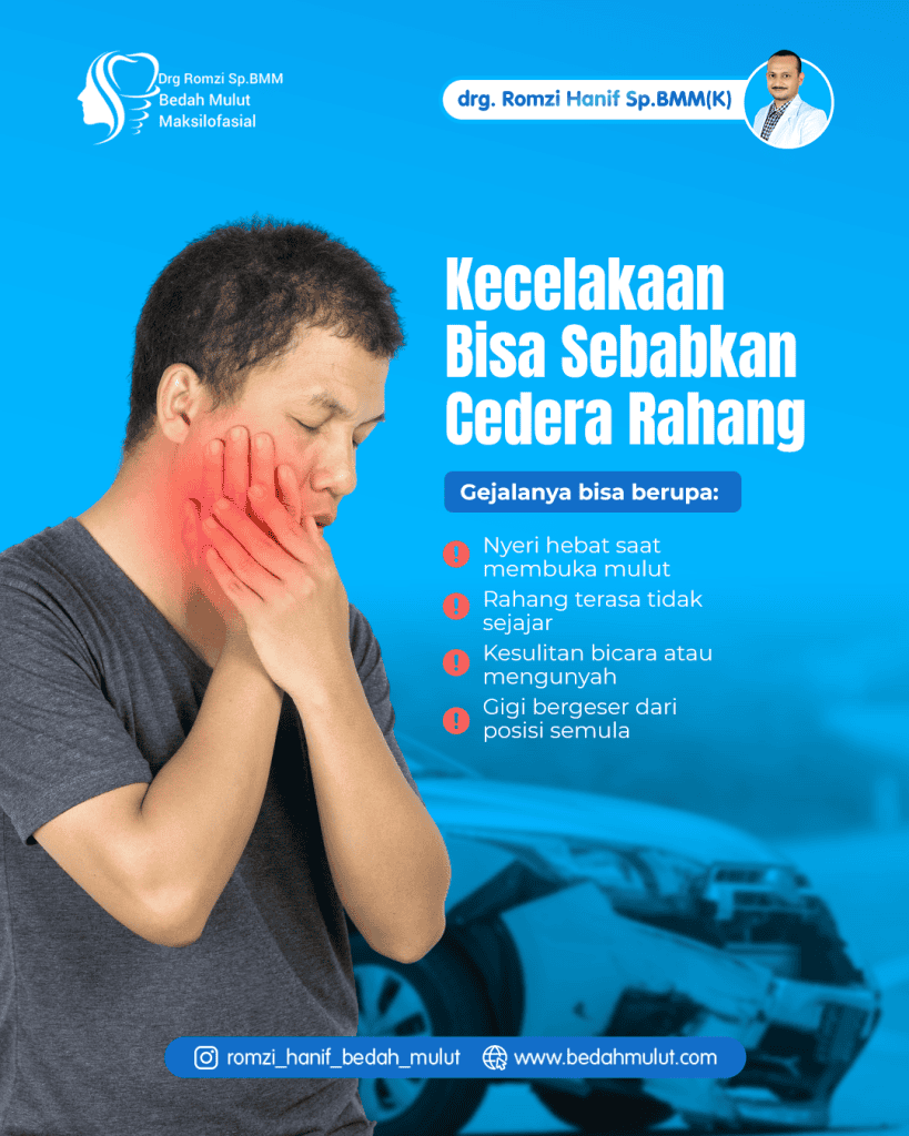 Waspada Cedera Rahang Pasca Kecelakaan: Kenali Gejala, Dampak, dan Penanganan Medis yang Tepat